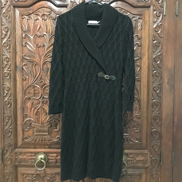 Calvin Klein sweater tunic EUC - Picture 2 of 6